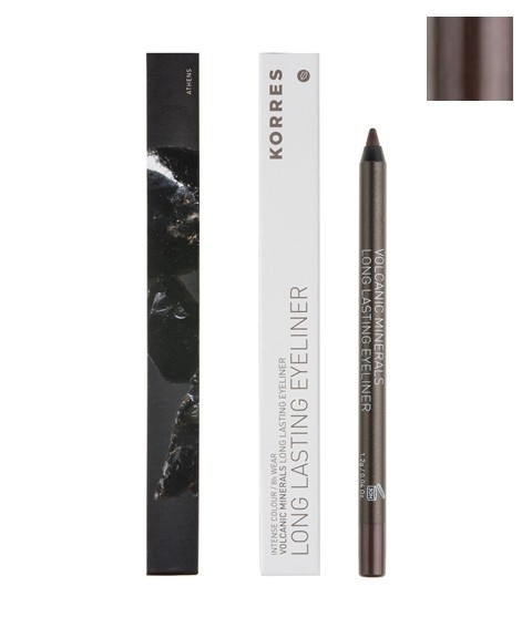 Eyeliner regard intense, longue tenue 02 BROWN