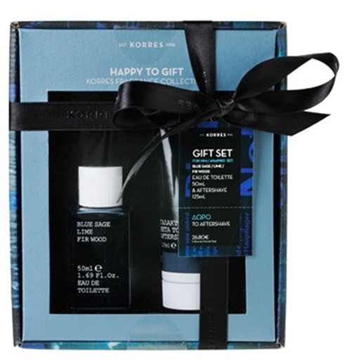 Coffret Parfum avec un baume après-rasage OFFERT