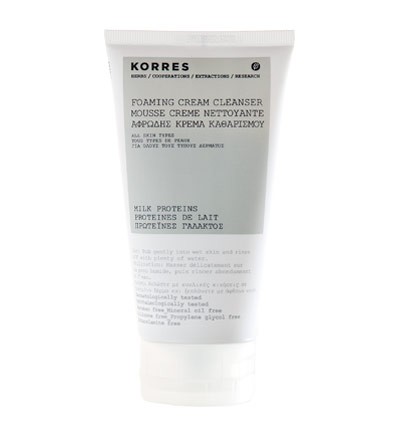 Crème moussante nettoyante, visage & yeux