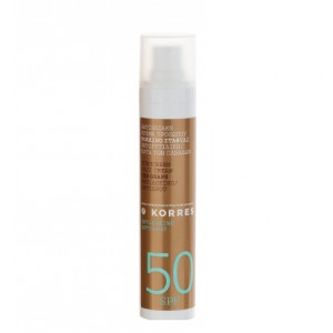 Crème solaire visage SPF50 anti-taches brunes