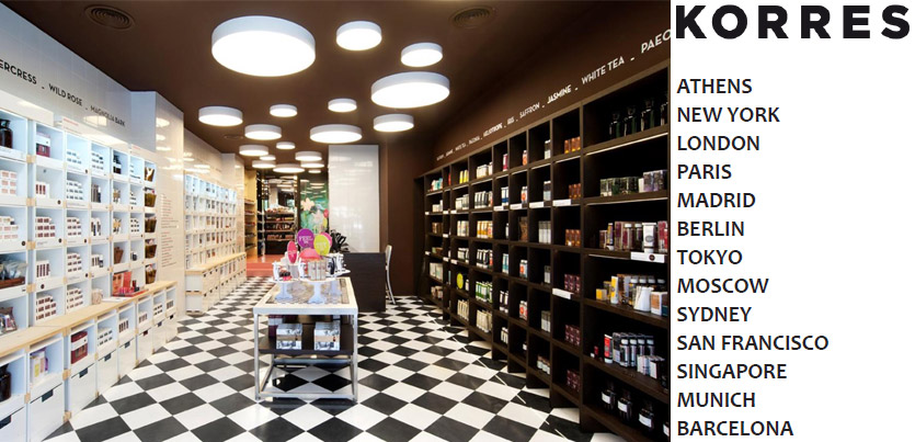 KORRES dans le monde